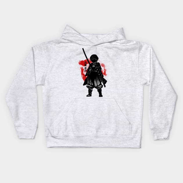 Crimson thunder Kids Hoodie by FanFreak